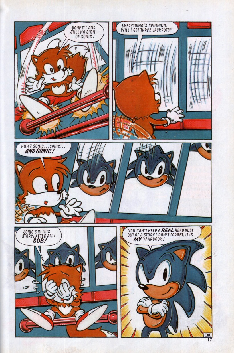 Sonic the Hedgehog Yearbook 1992 Page 13